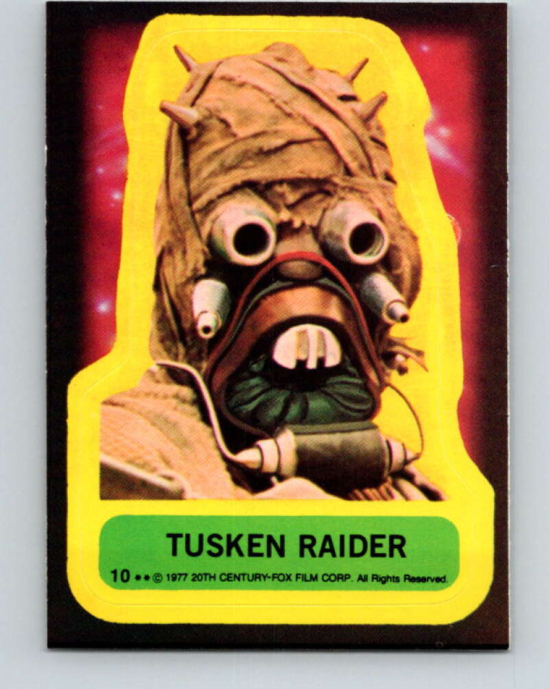 1977 Topps Star Wars Stickers #10 Tusken Raider V34764