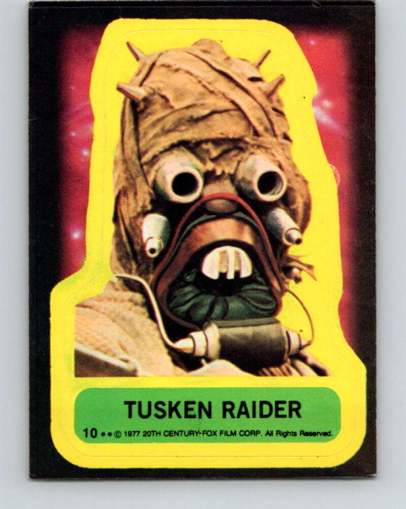 1977 Topps Star Wars Stickers #10 Tusken Raider V34766