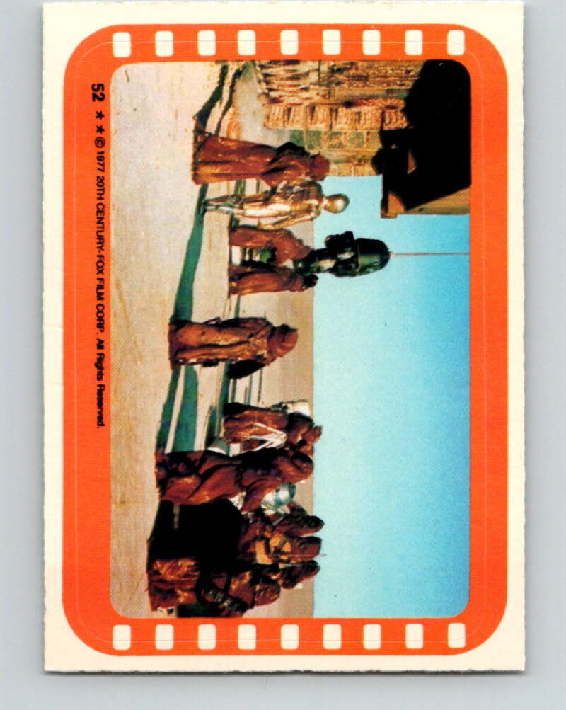 1977 Topps Star Wars Stickers #52 The Jawas ready V34781