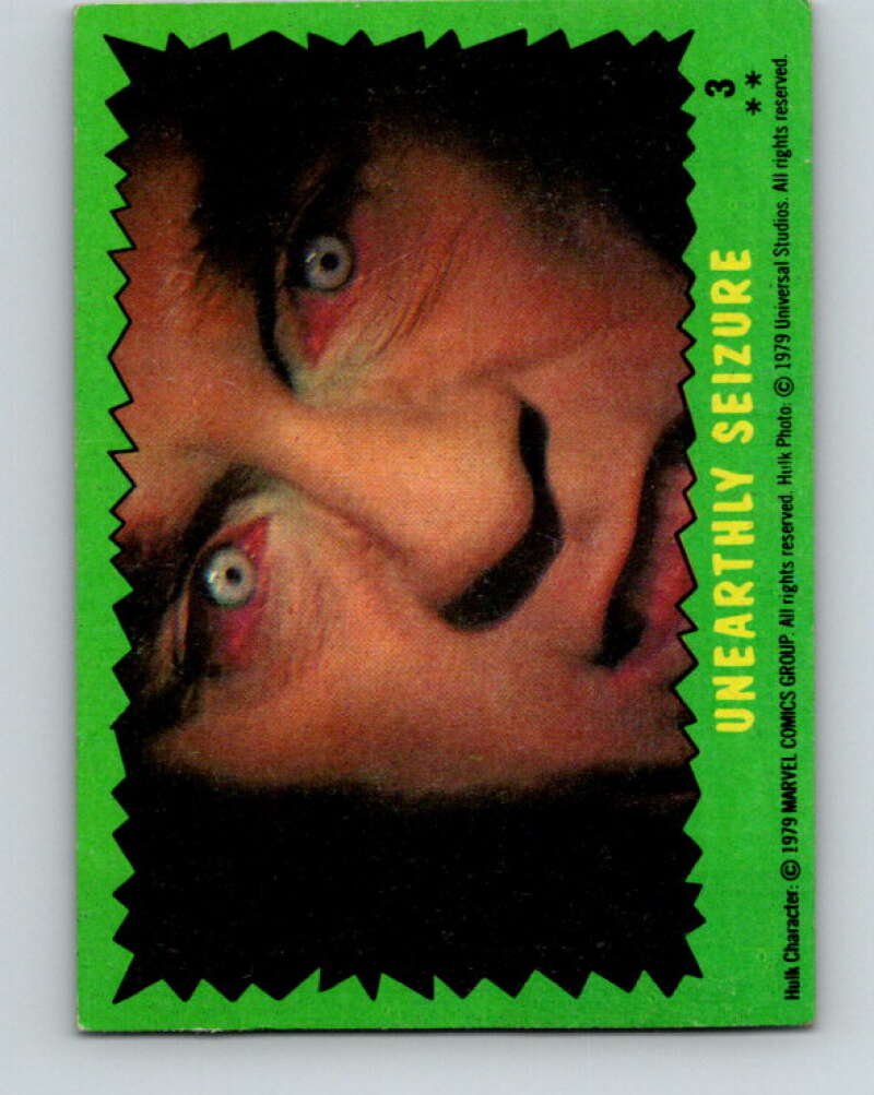 1979 Marvel Incredibale Hulk #3 Unearthly Seizure V34788