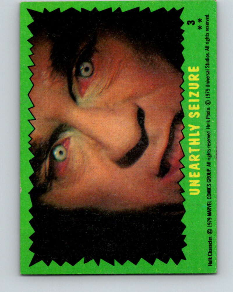 1979 Marvel Incredibale Hulk #3 Unearthly Seizure V34791