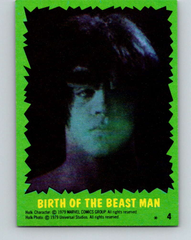 1979 Marvel Incredibale Hulk #4 Birth of the Beast Man V34793
