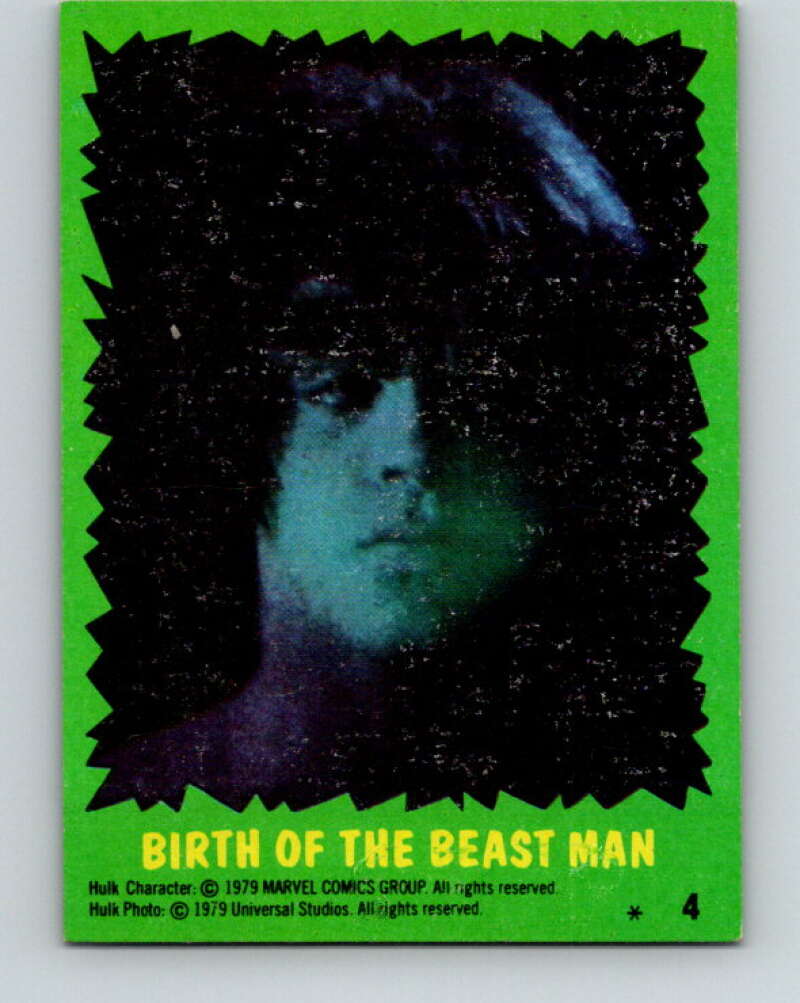 1979 Marvel Incredibale Hulk #4 Birth of the Beast Man V34795