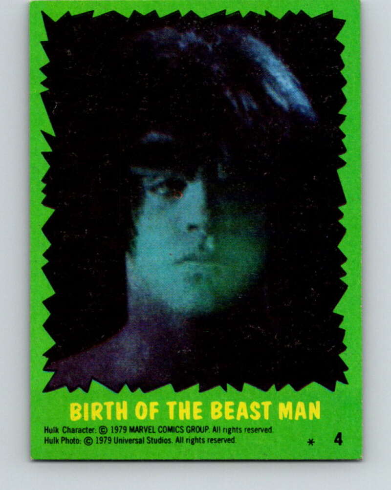 1979 Marvel Incredibale Hulk #4 Birth of the Beast Man V34796