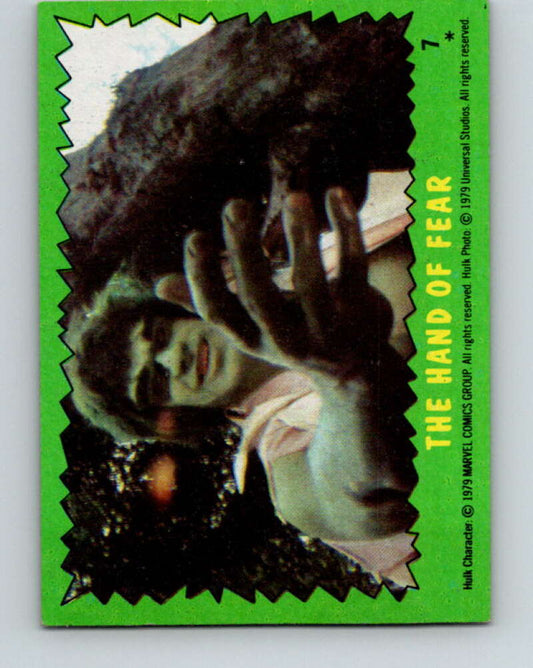 1979 Marvel Incredibale Hulk #7 The Hand of Fear  V34801