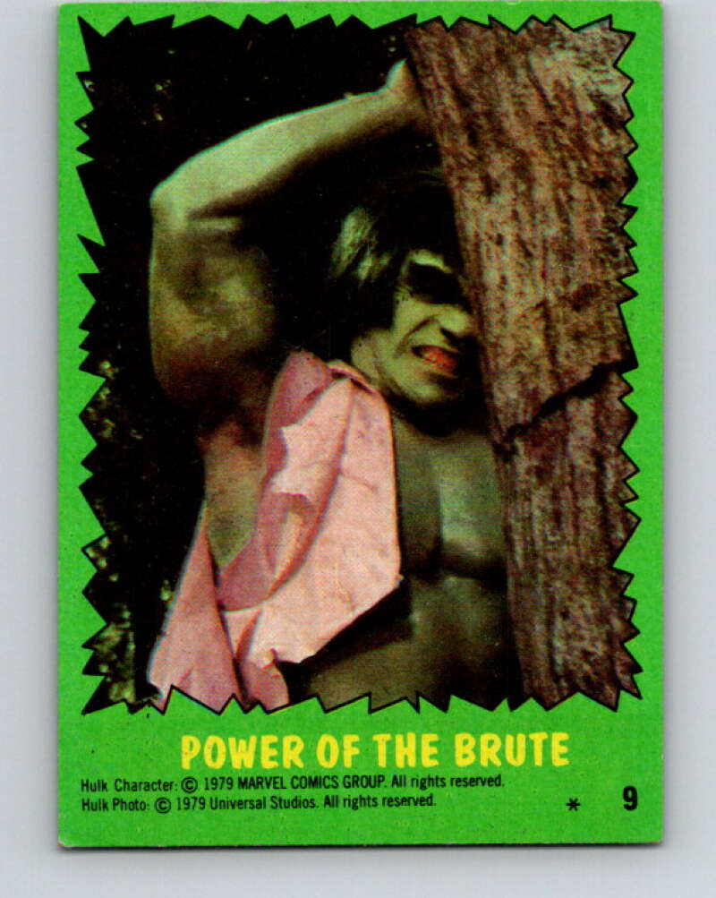 1979 Marvel Incredibale Hulk #9 Power of the Brute V34803