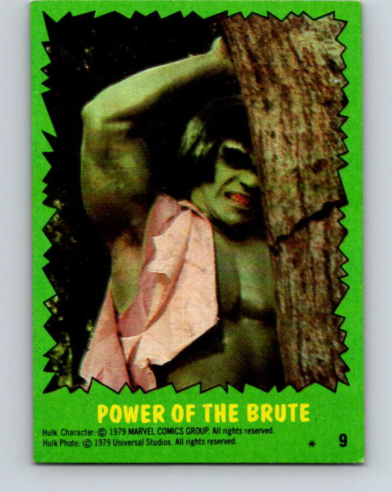 1979 Marvel Incredibale Hulk #9 Power of the Brute V34804