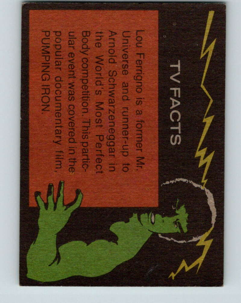 1979 Marvel Incredibale Hulk #11 The Make-Shift Bridge V34810