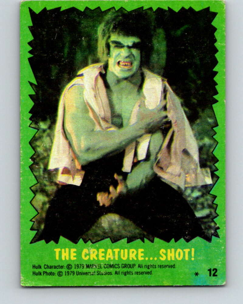 1979 Marvel Incredibale Hulk #12 The Creature…Shot V34813