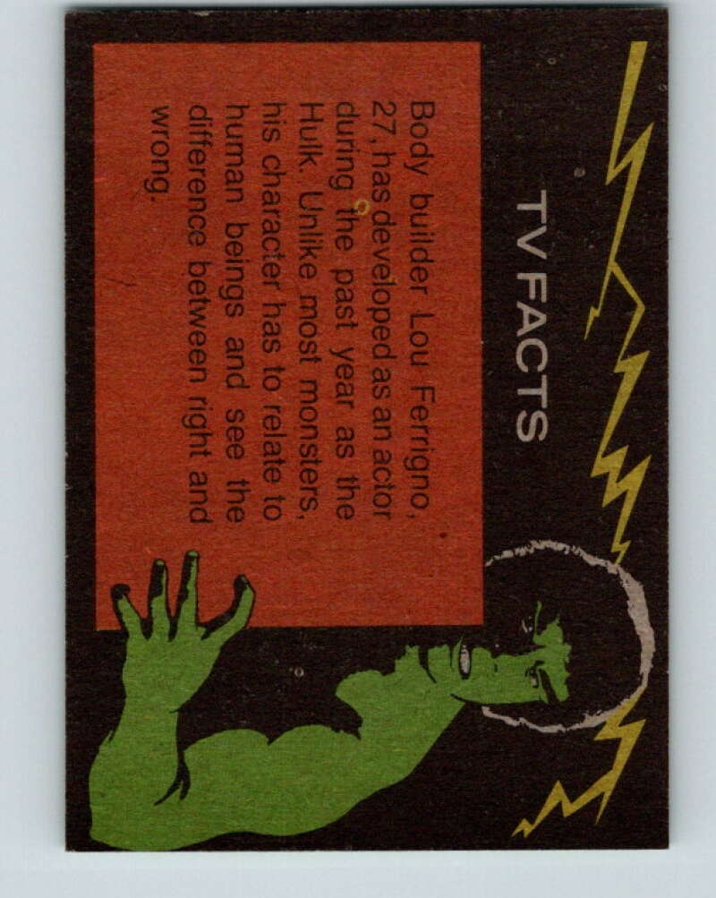 1979 Marvel Incredibale Hulk #12 The Creature…Shot V34815