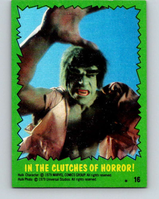1979 Marvel Incredibale Hulk #16 In the Clutches of Horror  V34829
