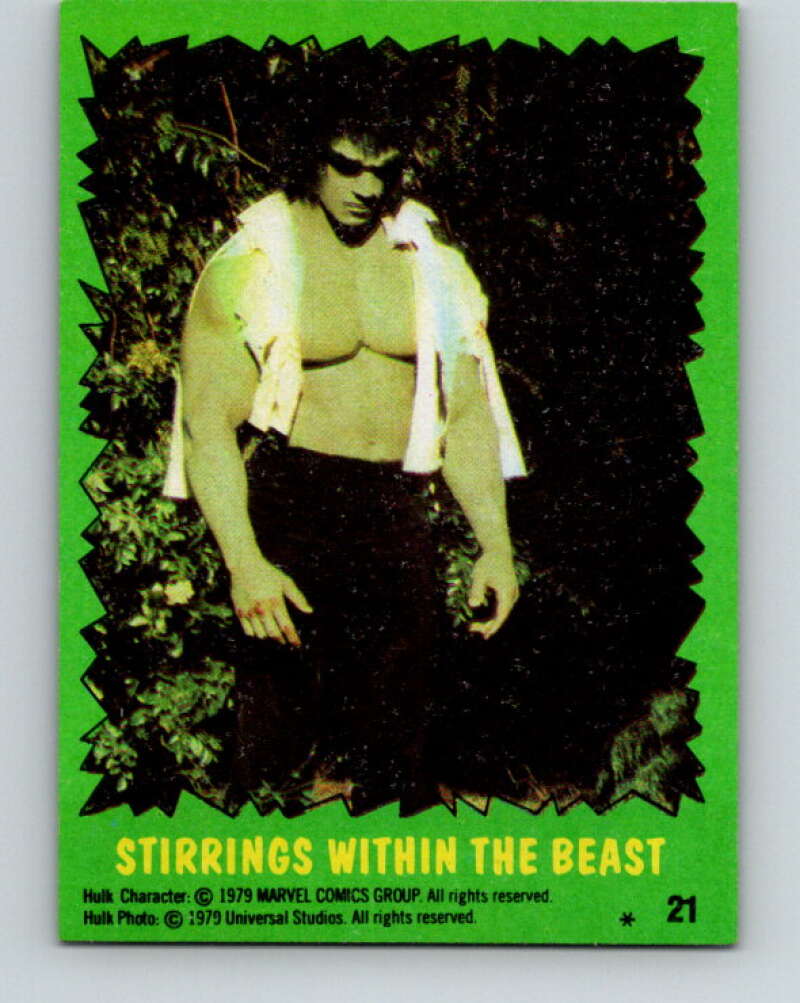 1979 Marvel Incredibale Hulk #21 Stirrings Within the Beast V34856