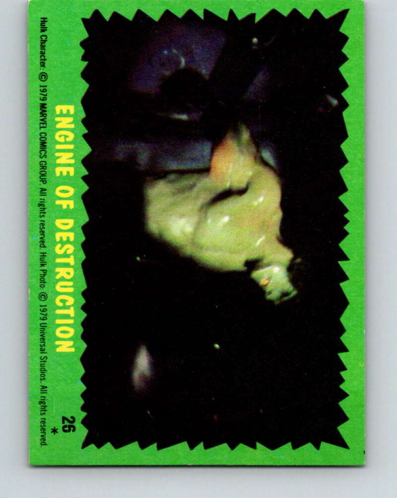 1979 Marvel Incredibale Hulk #26 Engine of Destruction V34877