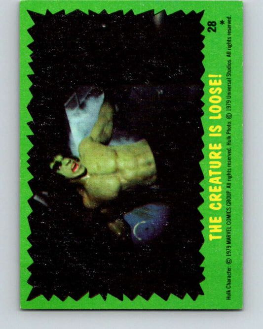 1979 Marvel Incredibale Hulk #28 The Creature is Loose  V34884
