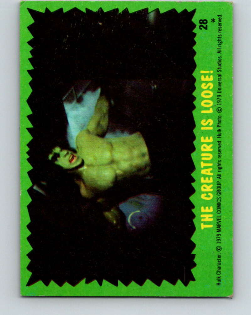 1979 Marvel Incredibale Hulk #28 The Creature is Loose V34886