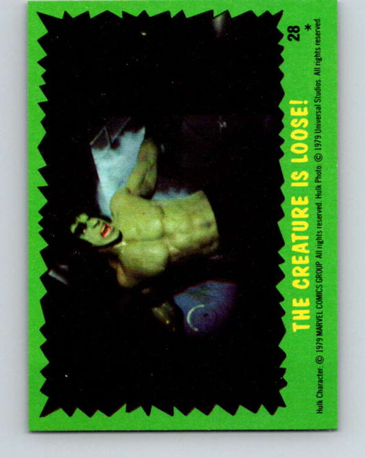 1979 Marvel Incredibale Hulk #28 The Creature is Loose  V34889
