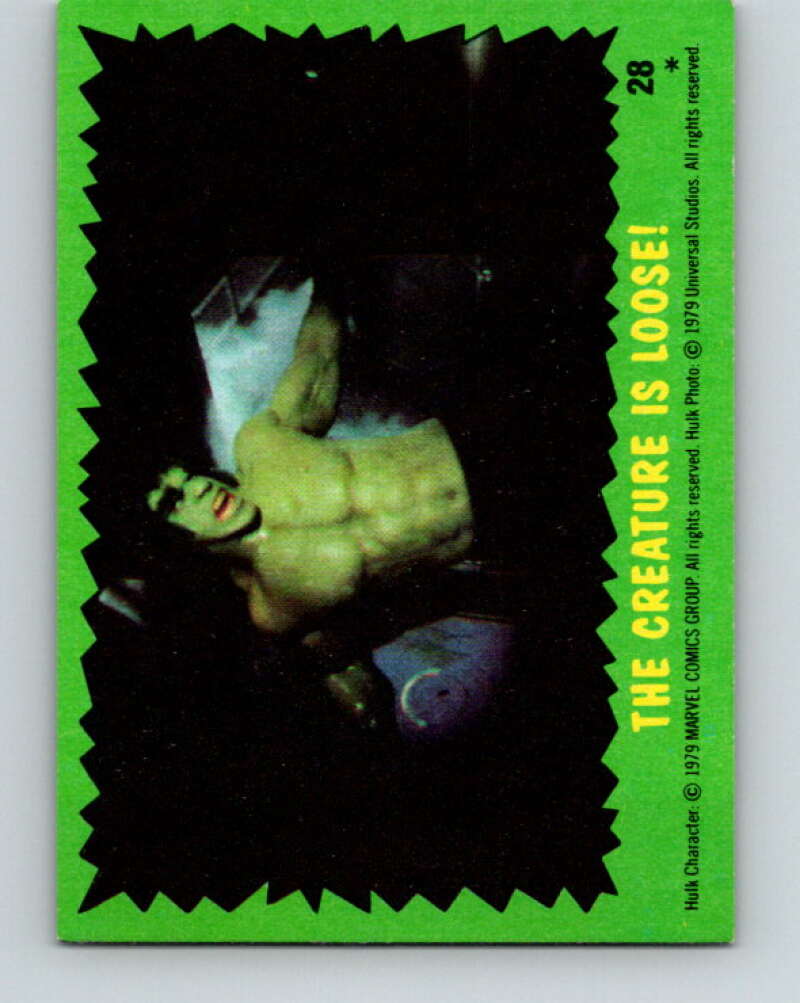 1979 Marvel Incredibale Hulk #28 The Creature is Loose V34890