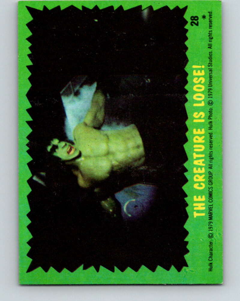 1979 Marvel Incredibale Hulk #28 The Creature is Loose V34891