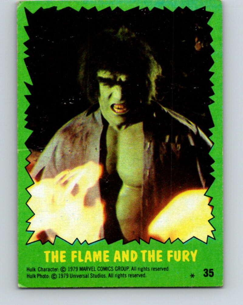 1979 Marvel Incredibale Hulk #35 The Flame and the Fury V34913