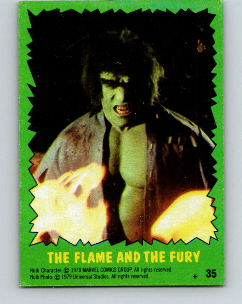 1979 Marvel Incredibale Hulk #35 The Flame and the Fury V34916