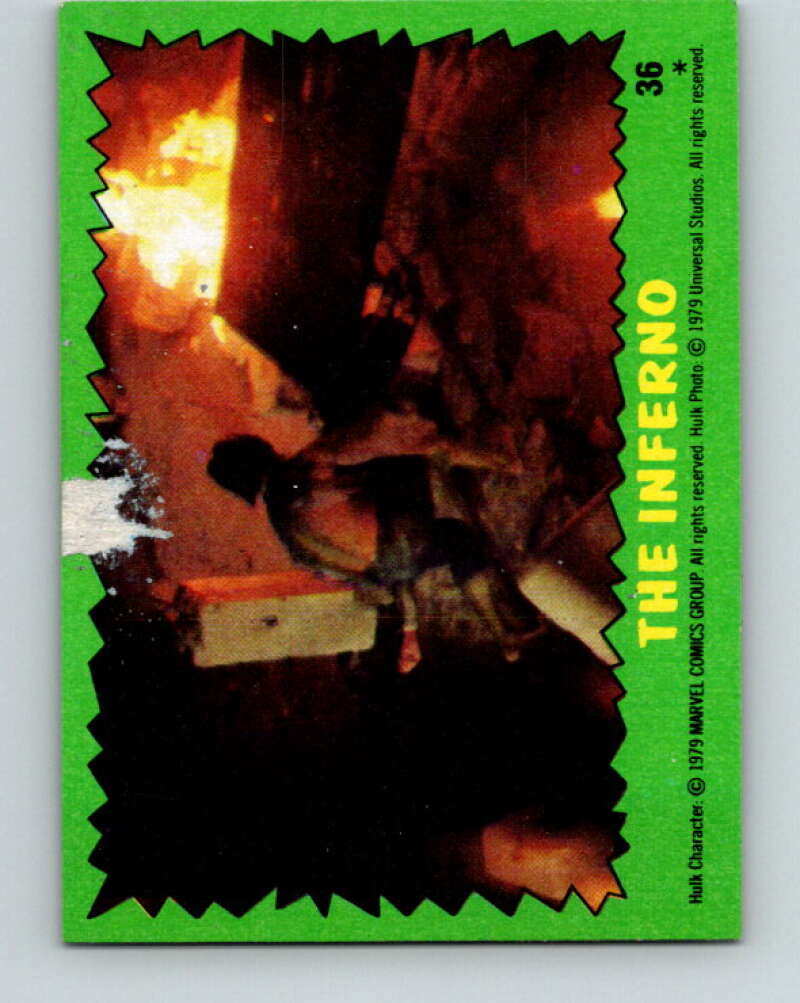 1979 Marvel Incredibale Hulk #36 The Inferno V34919