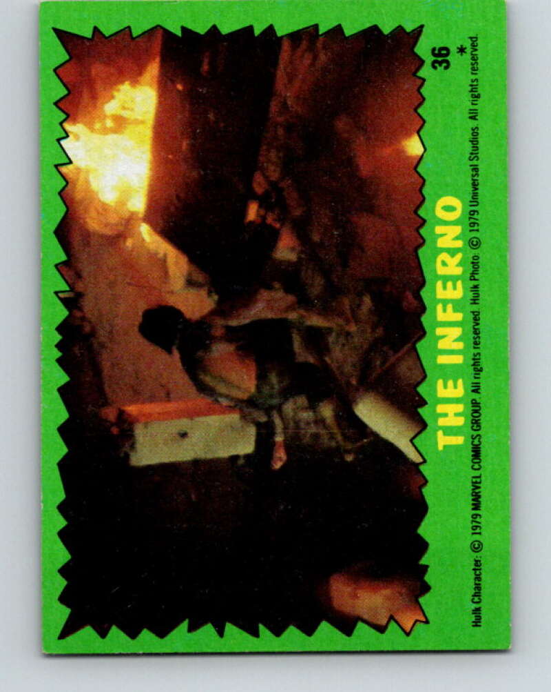 1979 Marvel Incredibale Hulk #36 The Inferno V34921