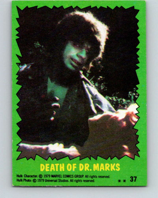 1979 Marvel Incredibale Hulk #37 Death of Dr. Marks  V34923