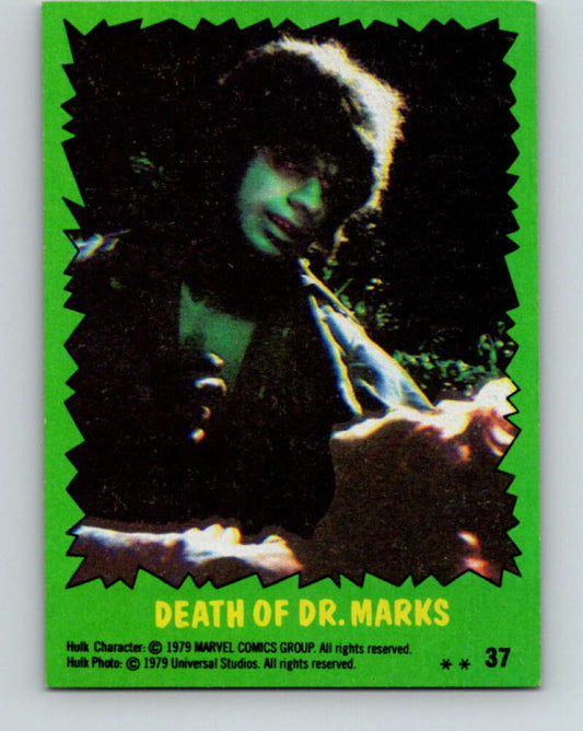 1979 Marvel Incredibale Hulk #37 Death of Dr. Marks  V34924