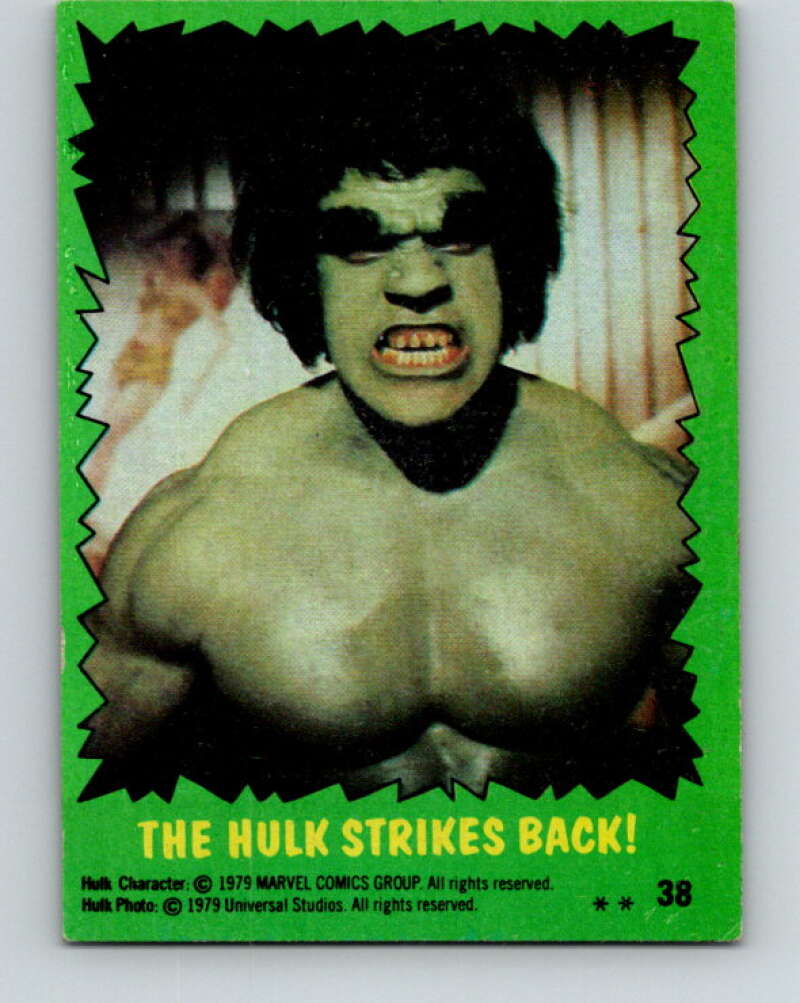 1979 Marvel Incredibale Hulk #38 The Hulk Strikes Back V34929