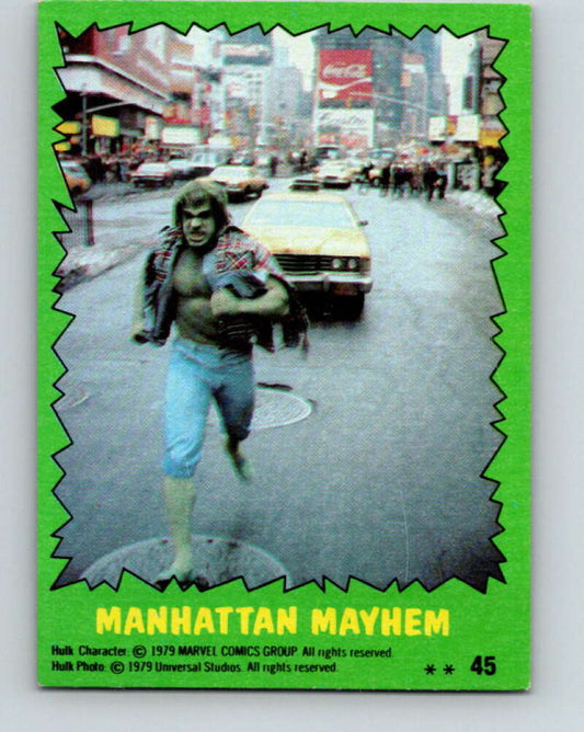 1979 Marvel Incredibale Hulk #45 Manhattan Mayhem  V34958