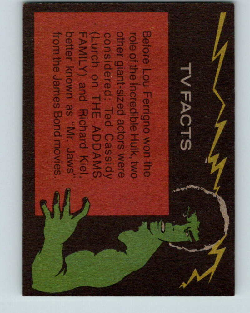1979 Marvel Incredibale Hulk #47 The 747 Affair V34964
