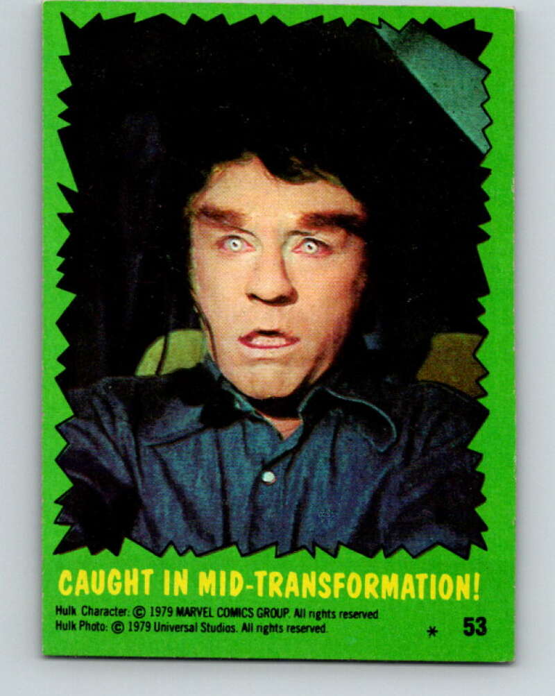 1979 Marvel Incredibale Hulk #53 Caught in Mid-Transformation V34983