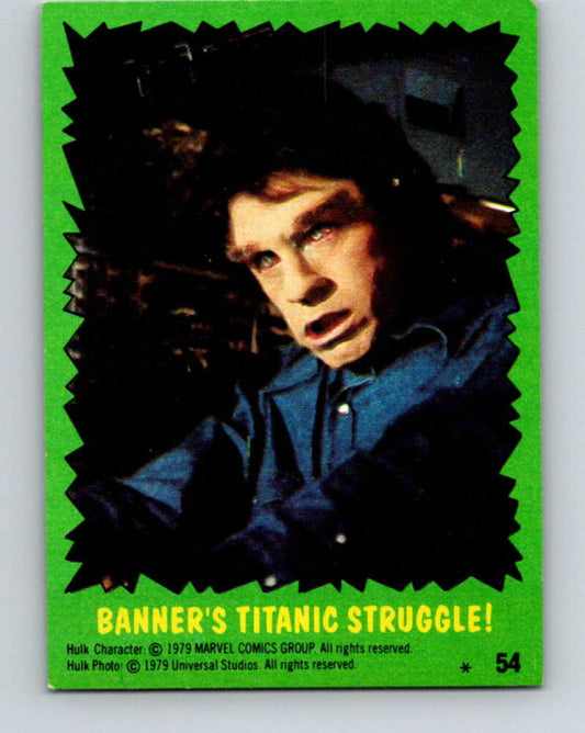 1979 Marvel Incredibale Hulk #54 Banner's Titanic Struggle  V34984