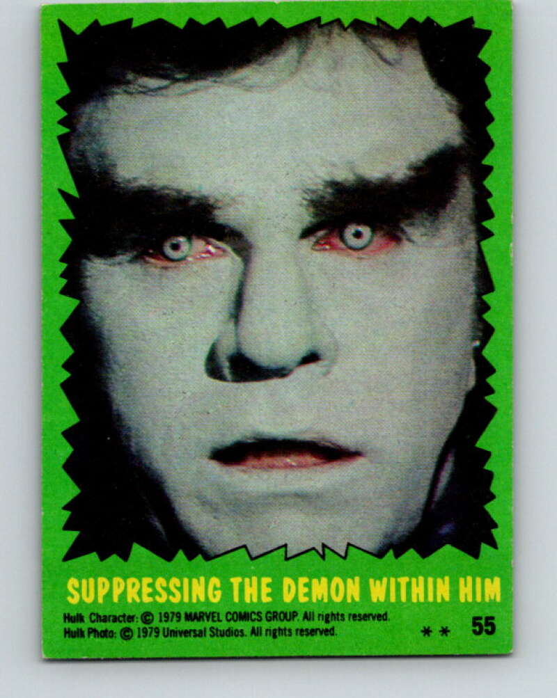 1979 Marvel Incredibale Hulk #55 Surpressing the Demon Within Him V34990
