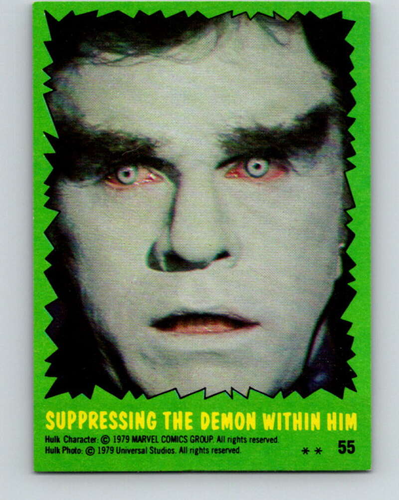 1979 Marvel Incredibale Hulk #55 Surpressing the Demon Within Him V34991
