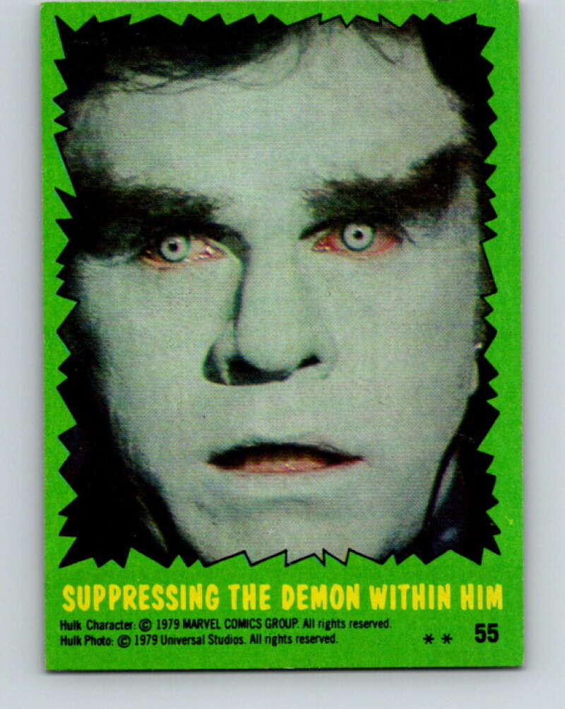 1979 Marvel Incredibale Hulk #55 Surpressing the Demon Within Him V34992