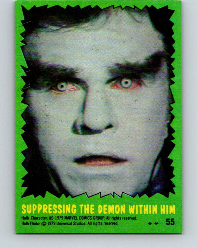 1979 Marvel Incredibale Hulk #55 Surpressing the Demon Within Him V34993