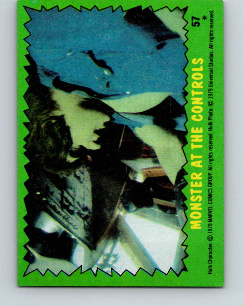 1979 Marvel Incredibale Hulk #57 Monster at the Controls V34997