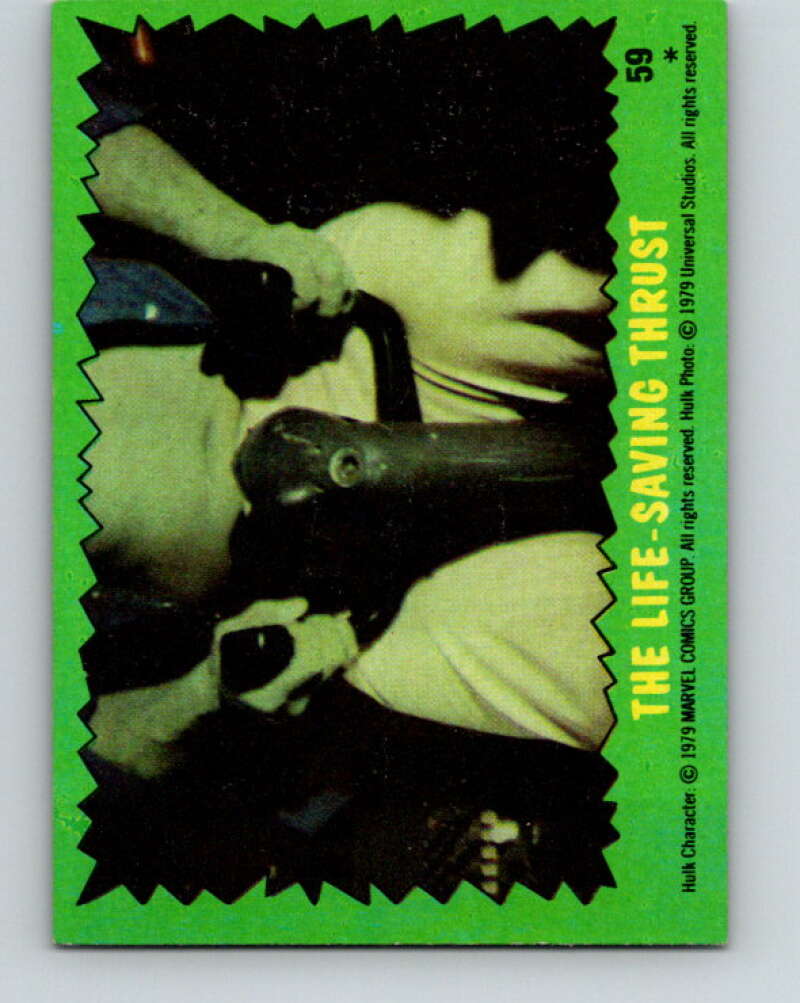 1979 Marvel Incredibale Hulk #59 The Life-Saving Thrust V35009