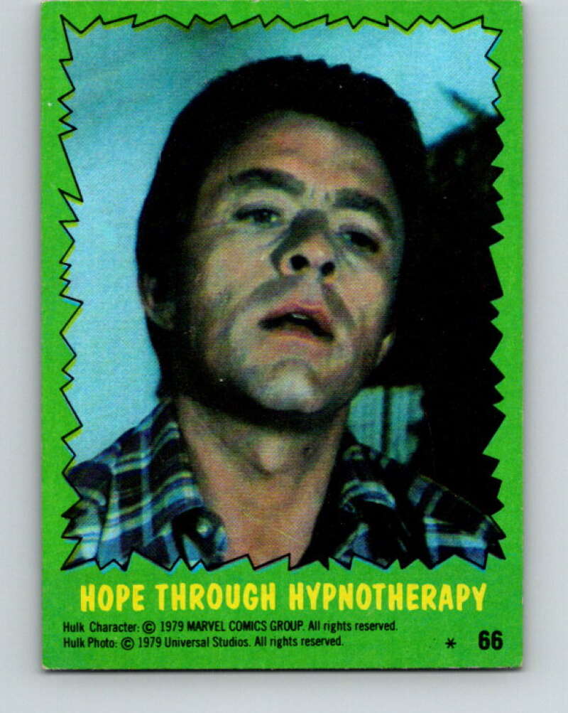 1979 Marvel Incredibale Hulk #66 Hope Through Hypnotherapy V35033