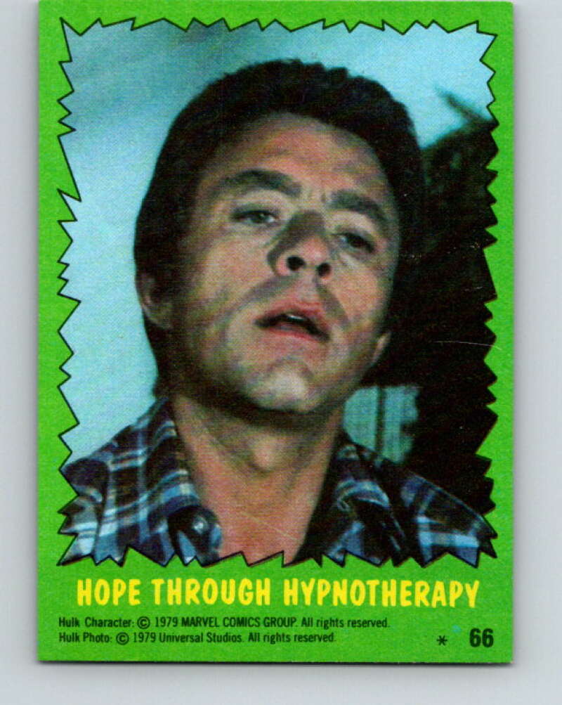 1979 Marvel Incredibale Hulk #66 Hope Through Hypnotherapy V35035