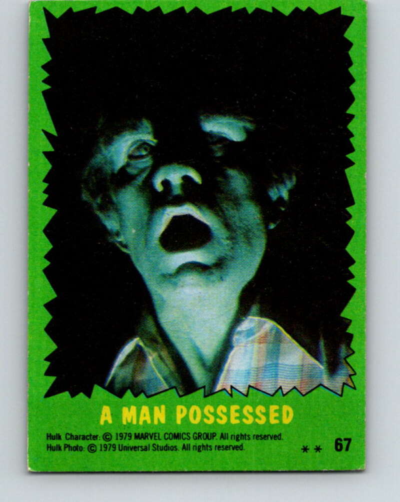 1979 Marvel Incredibale Hulk #67 A Man Possessed V35037
