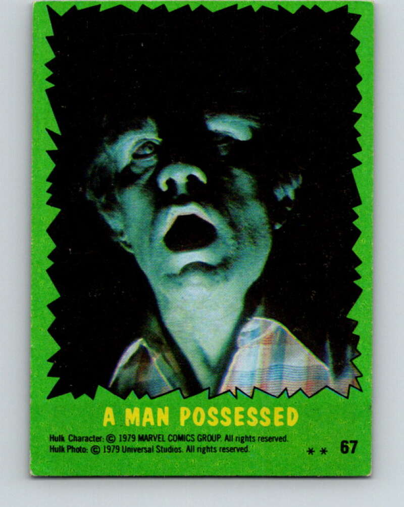 1979 Marvel Incredibale Hulk #67 A Man Possessed V35038
