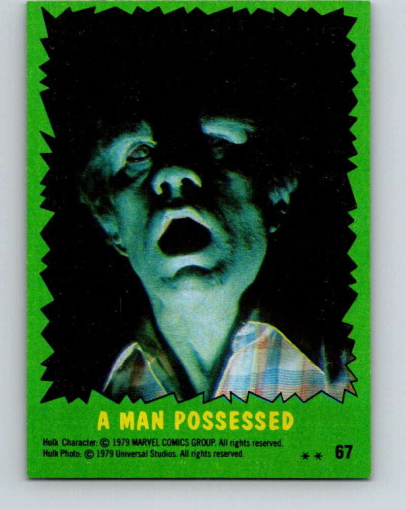 1979 Marvel Incredibale Hulk #67 A Man Possessed V35040