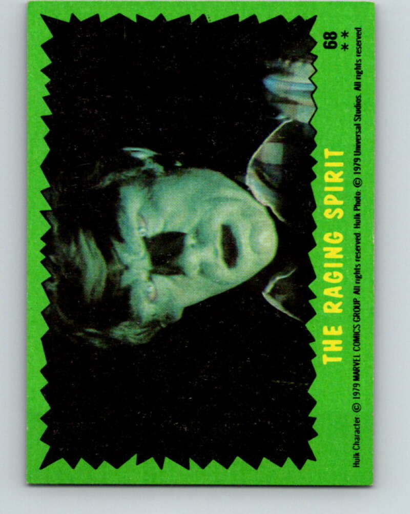 1979 Marvel Incredibale Hulk #68 The Raging Spirit V35043