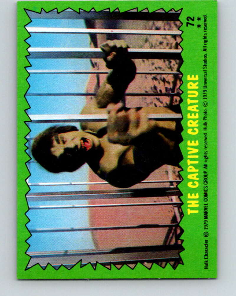 1979 Marvel Incredibale Hulk #72 The Captive Creature V35067