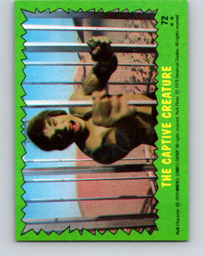 1979 Marvel Incredibale Hulk #72 The Captive Creature V35069