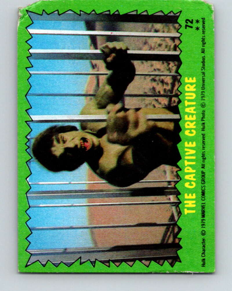 1979 Marvel Incredibale Hulk #72 The Captive Creature V35070