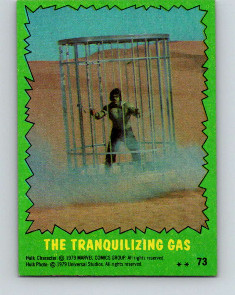 1979 Marvel Incredibale Hulk #73 The Tranquilizing Gas V35072