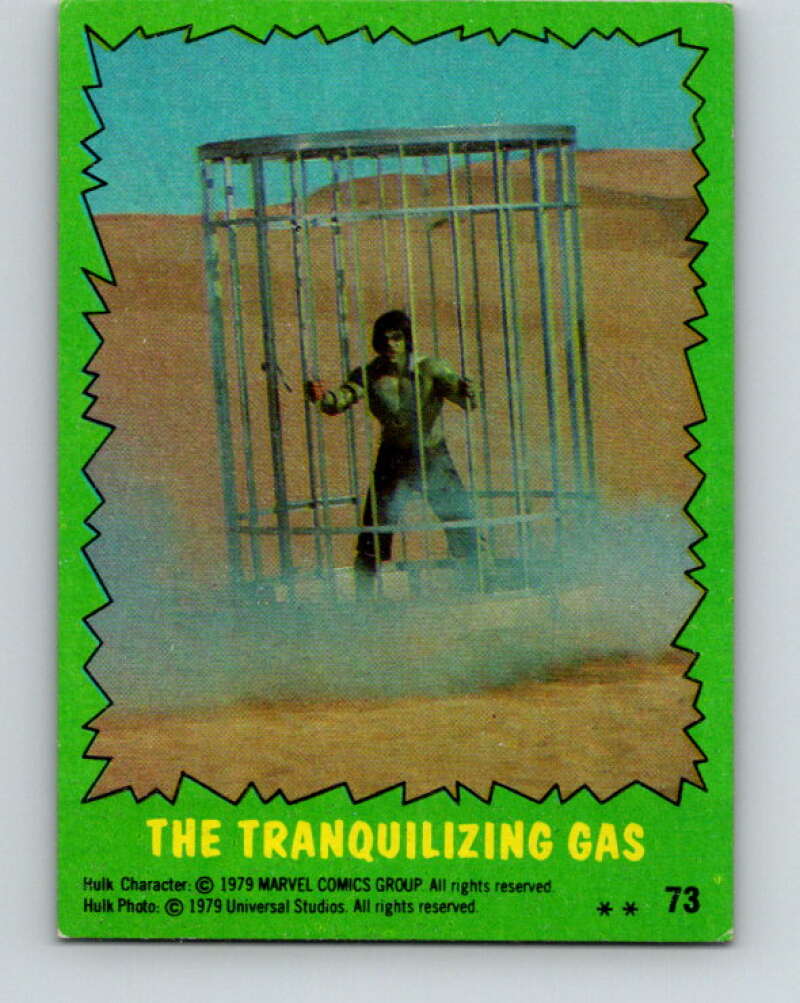 1979 Marvel Incredibale Hulk #73 The Tranquilizing Gas V35073